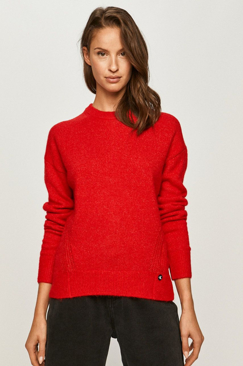 Calvin Klein dámský červený svetr