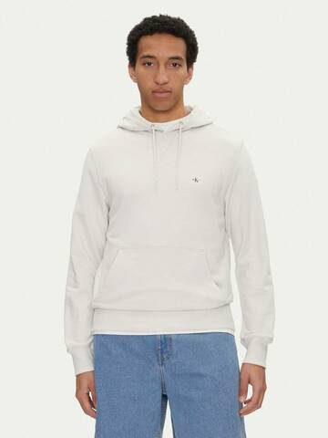 Calvin Klein pánská krémová mikina Woven