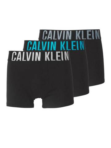 Calvin Klein pánské černé boxerky 3 pack
