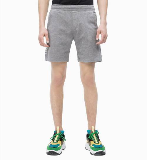 Calvin Klein pánské šedé bavlněné šortky