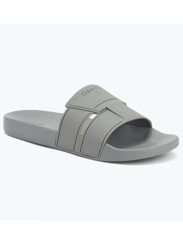 Calvin Klein pánské šedé pantofle