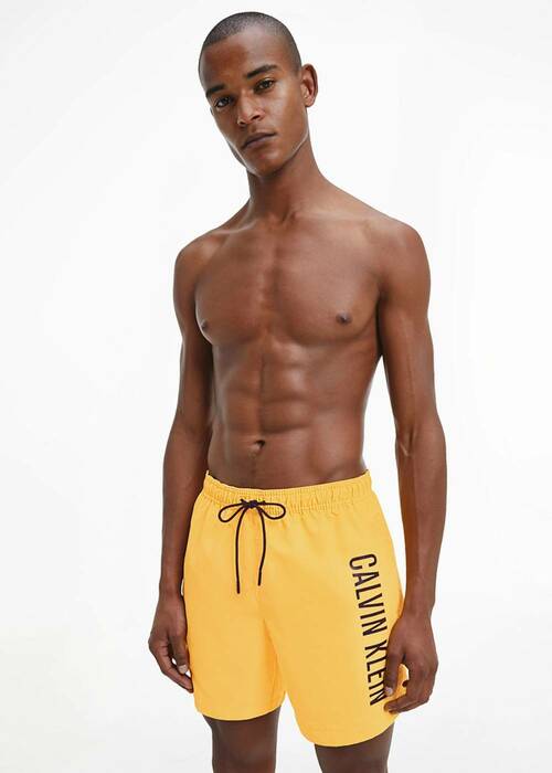 Calvin Klein pánské žluté plavky