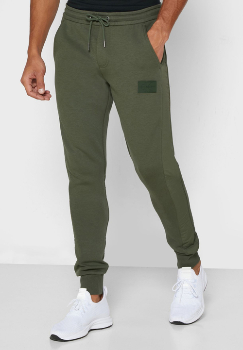Calvin Klein pánské khaki zelené tepláky