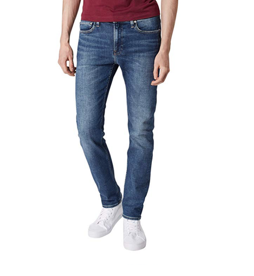 Calvin Klein pánské modré džíny 