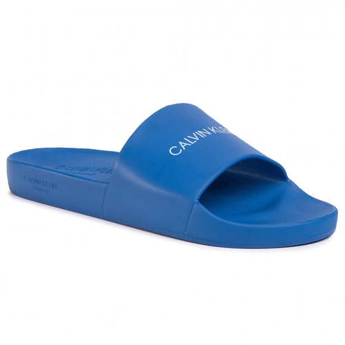 Calvin Klein pánské modré pantofle