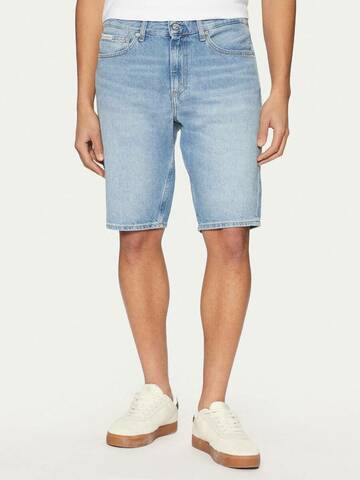 Calvin Klein pánské světle modré džínové šortky