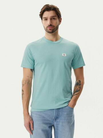 Calvin Klein pánské zelené tričko