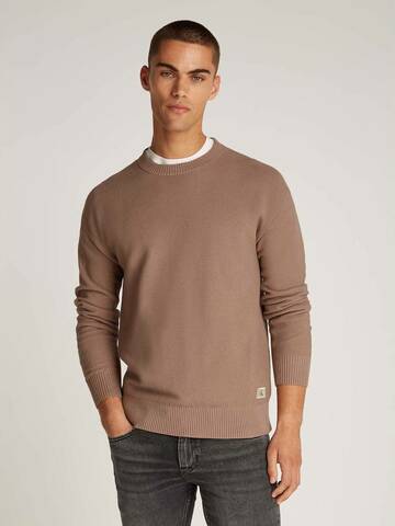 Calvin Klein pánský světle hnědý svetr
