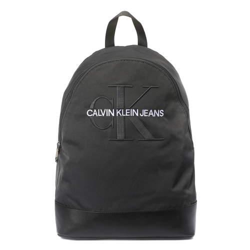 Calvin Klein pánský tmavě šedý batoh Monogram