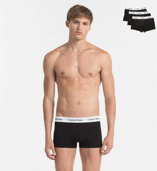 Calvin Klein sada pánských černých boxerek ve vel. XS