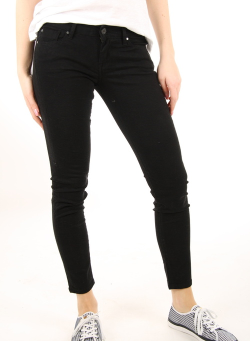 Pepe Jeans dámské černé kalhoty 