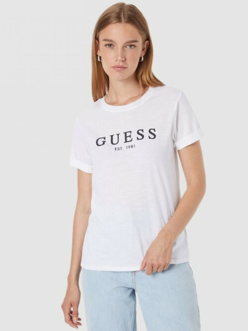 Guess dámské bílé tričko