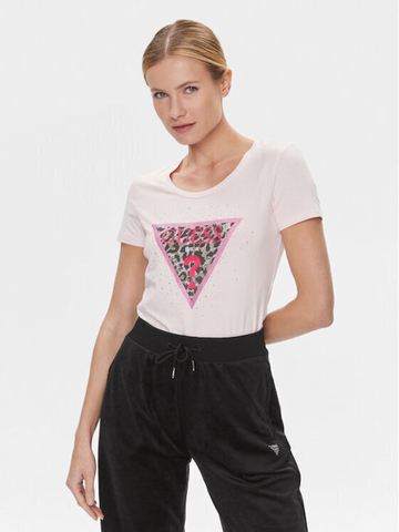 Guess dámské tričko růžové
