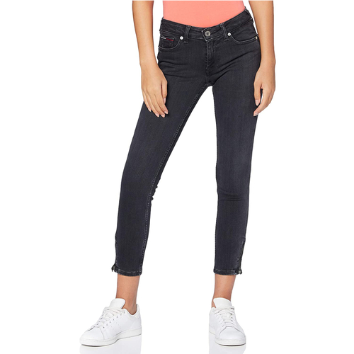 Tommy Jeans dámské černé džíny Sophie