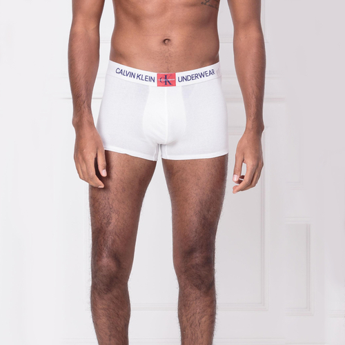 Calvin Klein pánské bílé boxerky