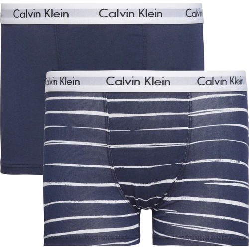 Calvin Klein chlapecké modré boxerky 2pack