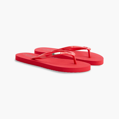 Calvin Klein dámské červené žabky
