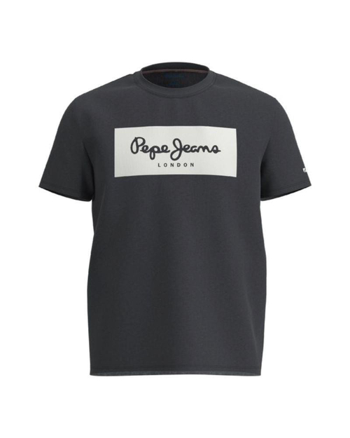 Pepe Jeans tmavě šedé pánské tričko Aaron 