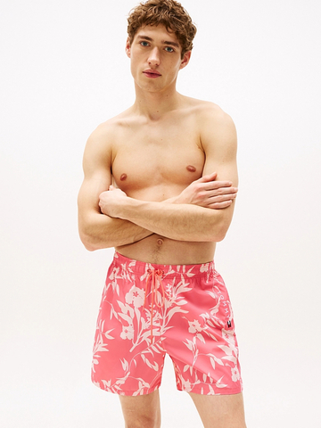 Tommy Hilfiger pánské růžové plavky