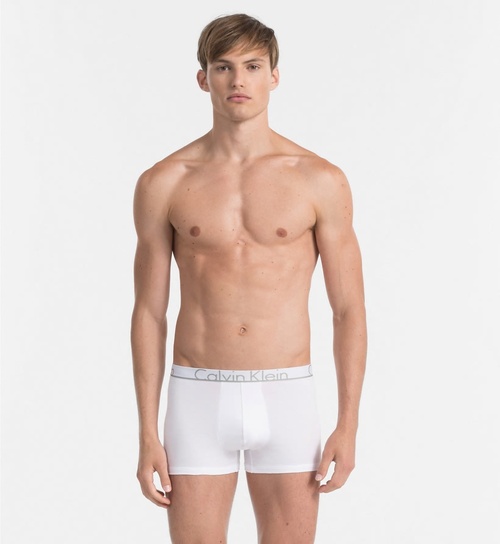 Calvin Klein pánské bílé boxerky