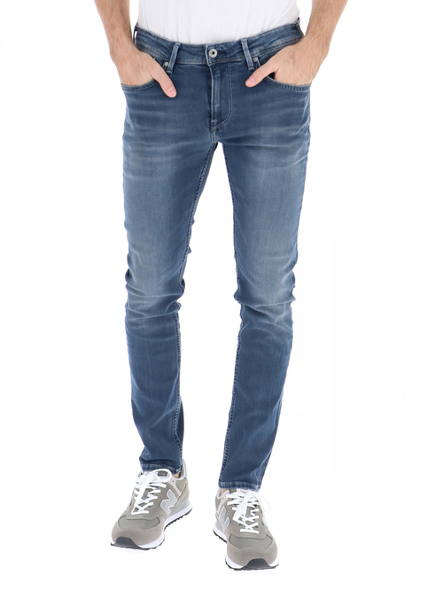 Pepe Jeans pánské modré džíny Finsbury