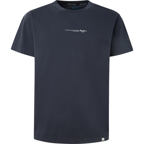 Pepe Jeans pánské tmavě modré triko Andreas