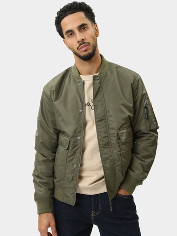 Pepe Jeans pánská khaki zelená bunda 