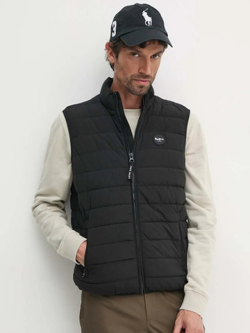 Pepe Jeans pánská černá vesta