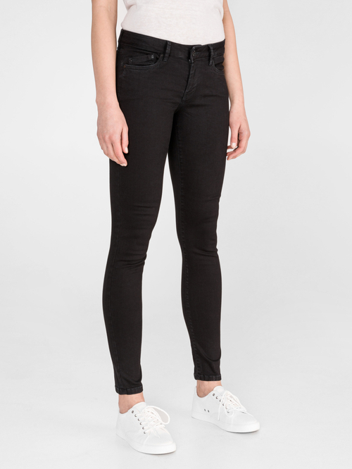 Pepe Jeans dámské černé džíny PIXIE 