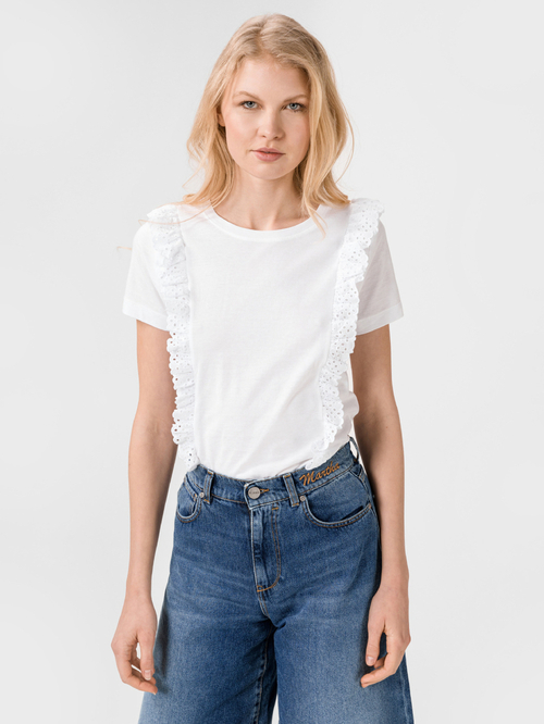 Pepe Jeans dámské bílé tričko Dante