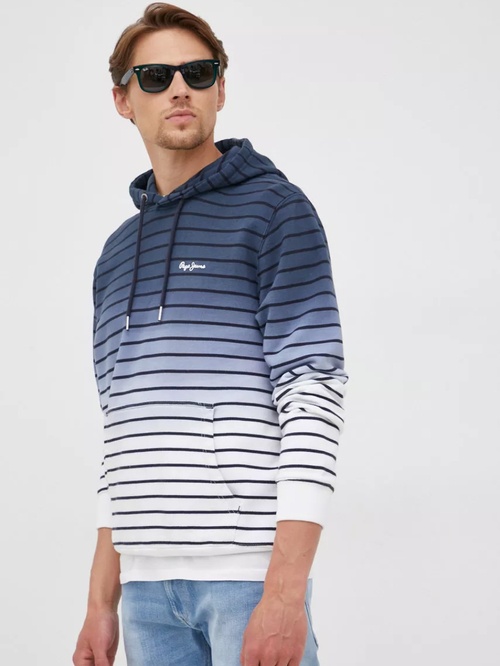 Pepe Jeans pánská pruhovaná mikina PRANAV