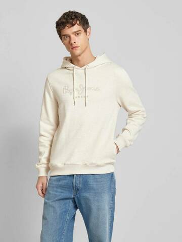 Pepe Jeans pánská krémová mikina 