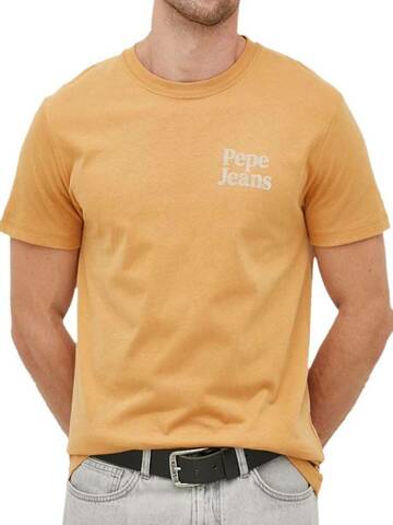 Pepe Jeans pánské béžové tričko