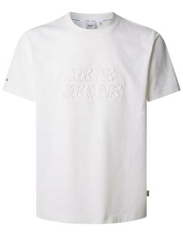 Pepe Jeans pánské bílé tričko Darius