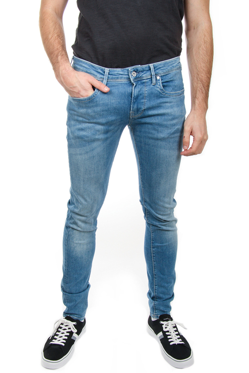 Pepe Jeans pánské modré džíny Hatch