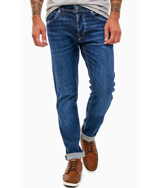 Pepe Jeans pánské tmavě modré džíny Spike