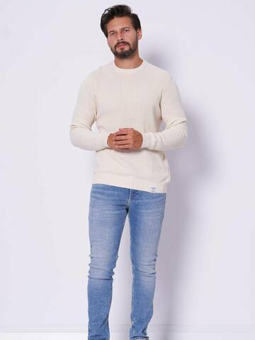 Pepe Jeans pánský krémový svetr 