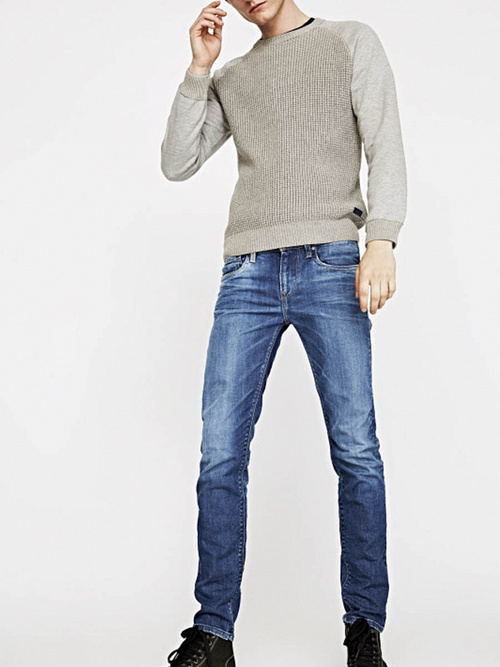 Pepe Jeans pánský šedý svetr David