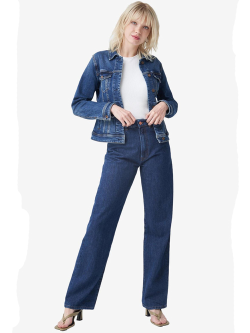 Salsa Jeans dámská džínová modrá bunda