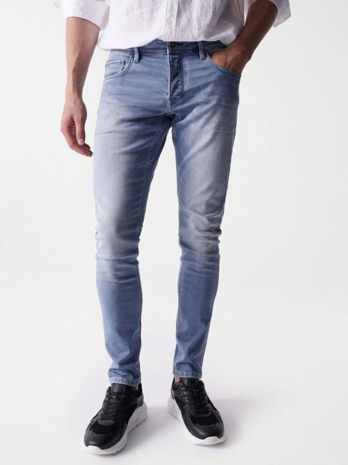 Salsa Jeans pánské modré džíny