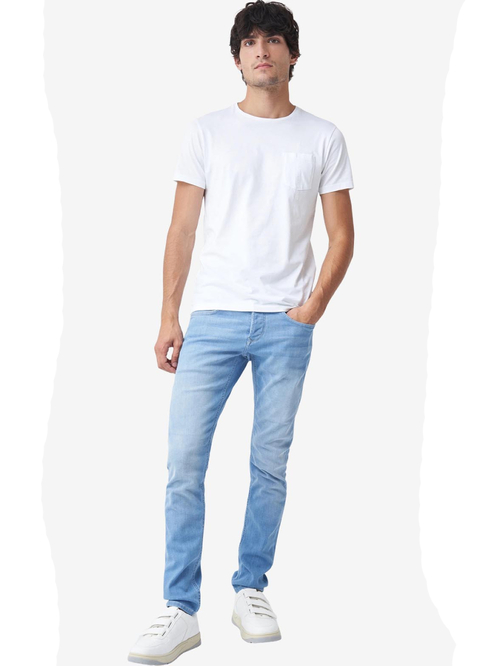 Salsa Jeans pánské bílé tričko