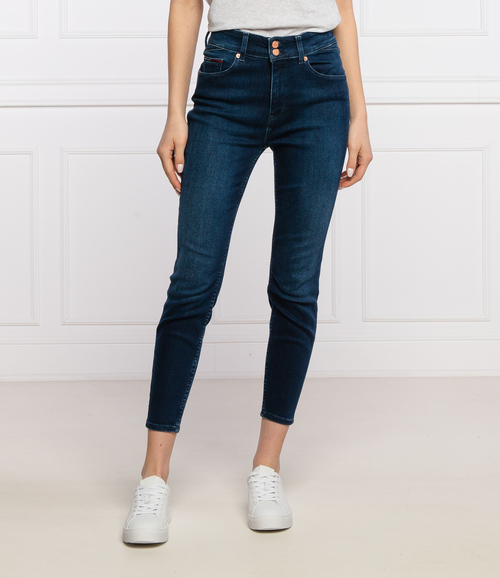 Tommy Jeans dámské tmavě modré džíny