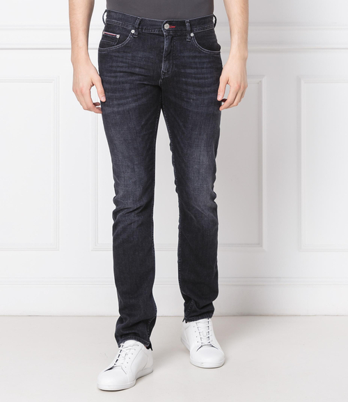 Tommy Hilfiger pánské černé džíny 