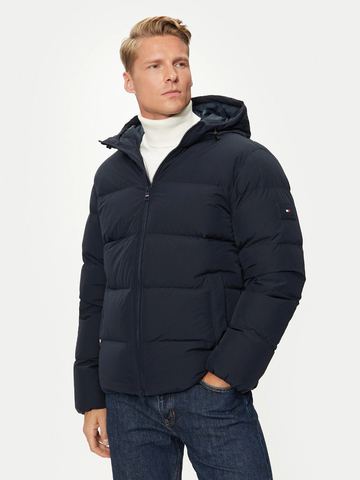 Tommy Hilfiger  pánská tmavě modrá bunda