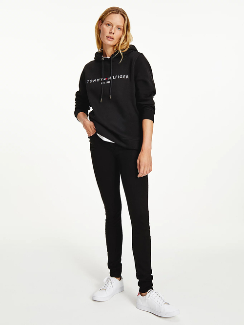 Tommy Hilfiger dámská černá mikina Heritage