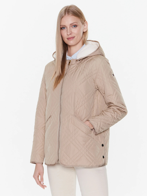 Tommy Hilfiger dámské béžová bunda