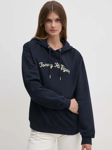 Tommy Hilfiger dámská tmavě modrá mikina