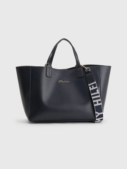 Tommy Hilfiger dámská tmavě modrá kabelka Iconic