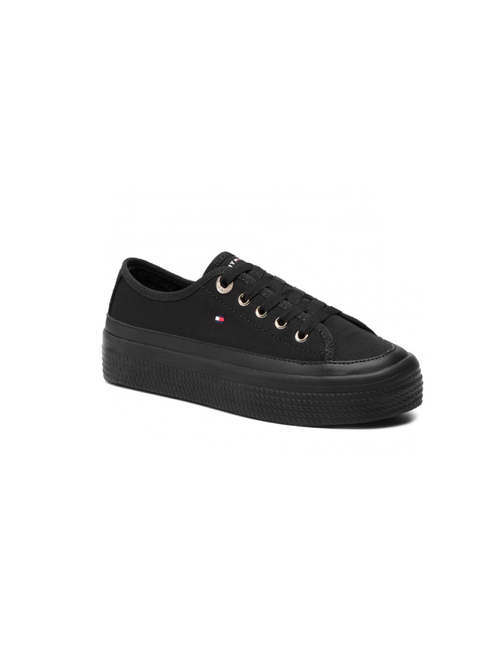 Tommy Hilfiger dámské černé tenisky.