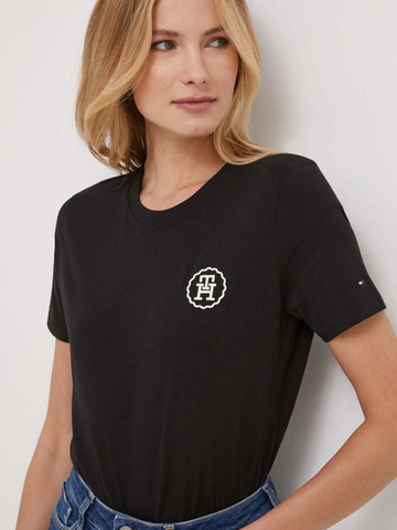 Tommy Hilfiger dámské černé tričko